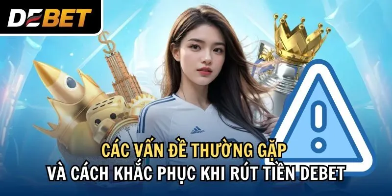 Các vấn đề thường gặp và cách khắc phục khi rút tiền Debet